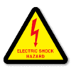 ELECTRIC SHOCK HAZARD