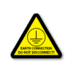 EARTH CONNECTION DO NOT DISCONNECT!